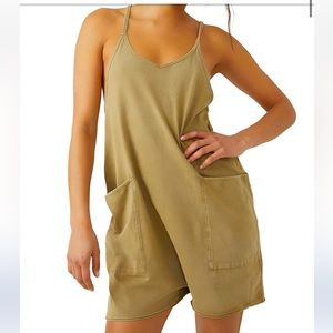 Free People Hot Shot Romper XS